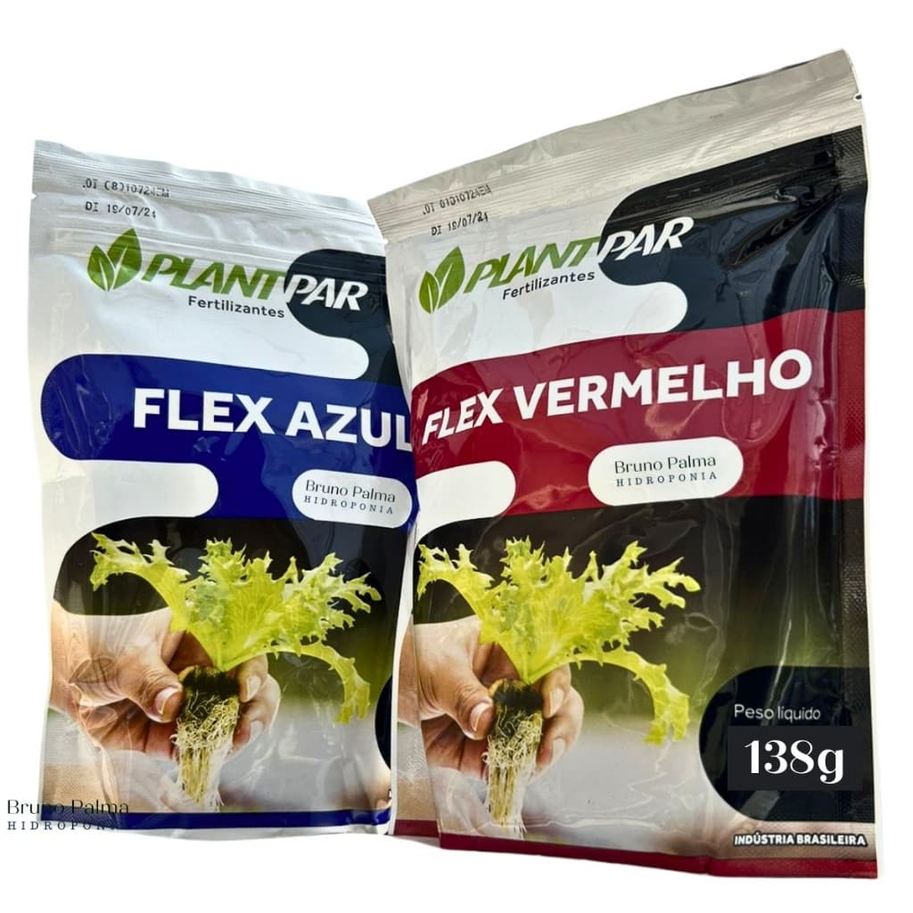 Flex Vermelho e Azul para Hidroponia - 200 Litros