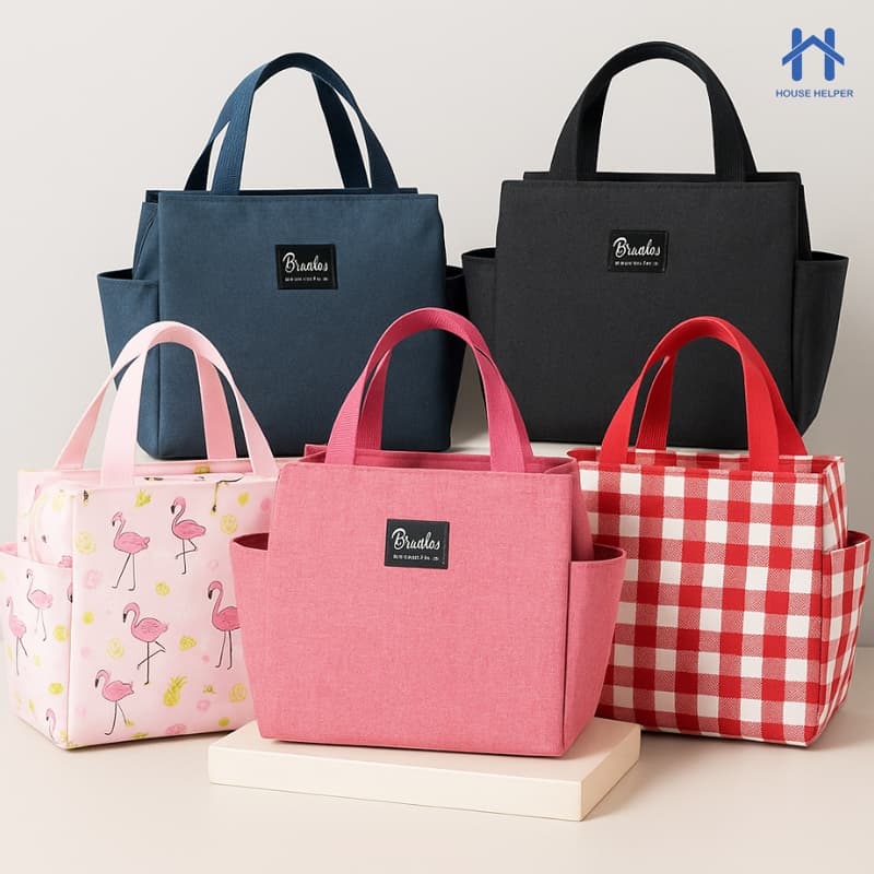 Bolsa Térmica Grande para Marmita Quente e Frio Lancheira para Passeio e Escola