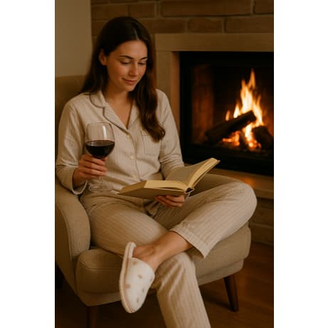 Pantufa Feminina Peluciada Inverno Casa Confortável Quarto