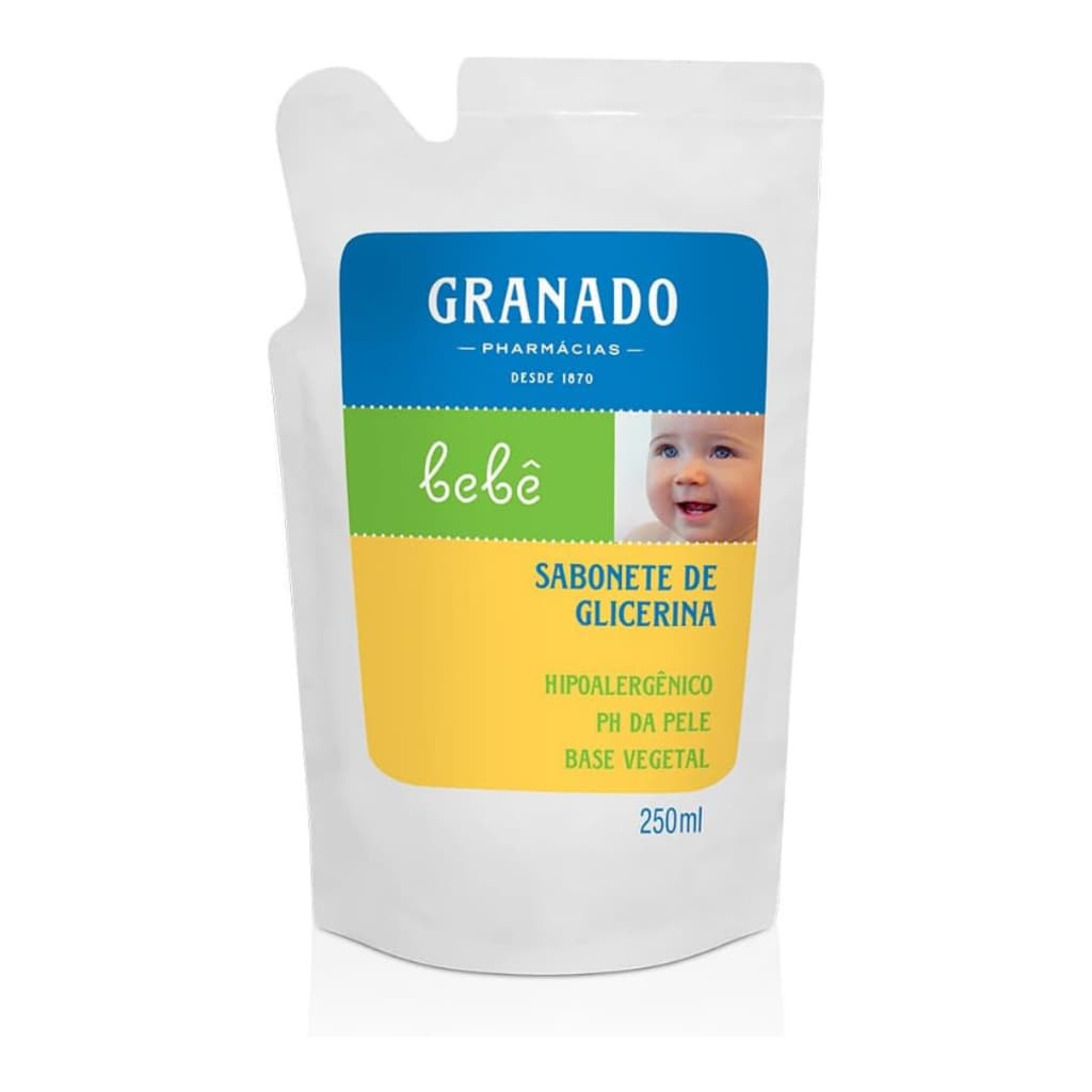 Sabonete Líquido Infantil Refil Granado 250ml