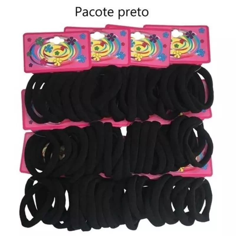 Xuxinha Média para Cabelo 72pcs/144pcs/288psc / Chuchinha Atacado e Varejo / Rabico e Laços Elásticos