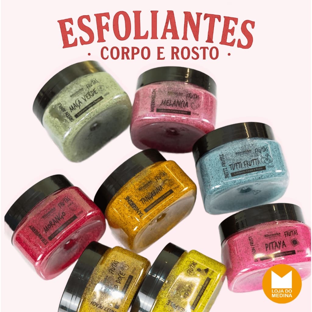 ESFOLIANTE CORPO E ROSTO - 300g - RHENUKS