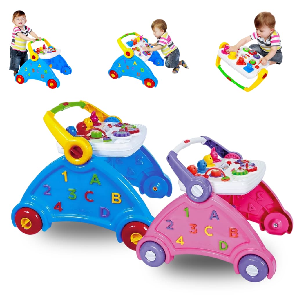 Andador Para Bebe Educativo Interativo Musical Didático Divertido Colorido