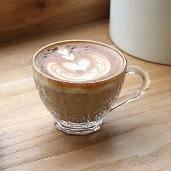 Jogo com 6 Xícaras de Vidro SEM PIRES 200ML - Dumiat