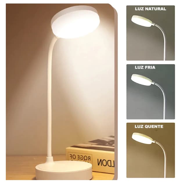 Luminária De Mesa Recarregáveis Led Com Proteção Os Olhos Usb Iluminaria Abajur Lâmpada De Mesa Para Quarto Dormitório