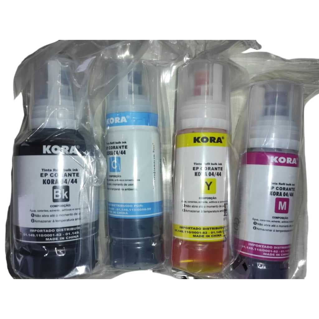 4 Tintas Para Epson L3250 L3150 L3210 L3110 L5190 L5290 Tinta Diversas