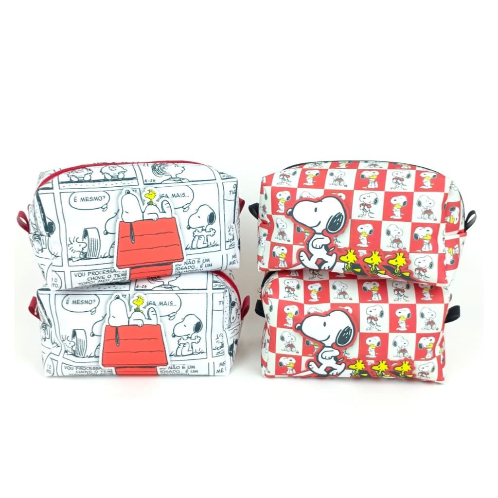 Necessaire Snoopy Bolsa de viajem Organizadora