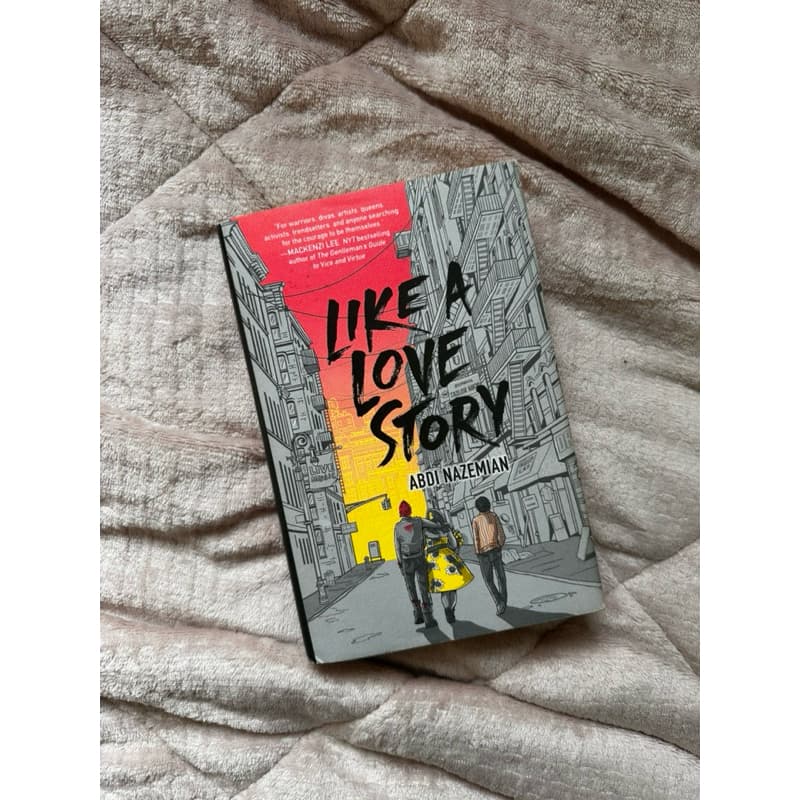 Livro hardcover (inglês) Like a Love Story / Abdi Nazemian