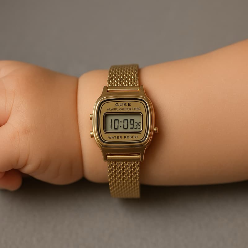 relógio silicone baby infantil