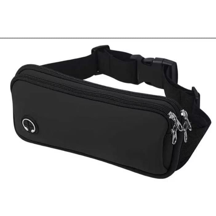 Pochete Esportiva Impermeável Preto Lisa