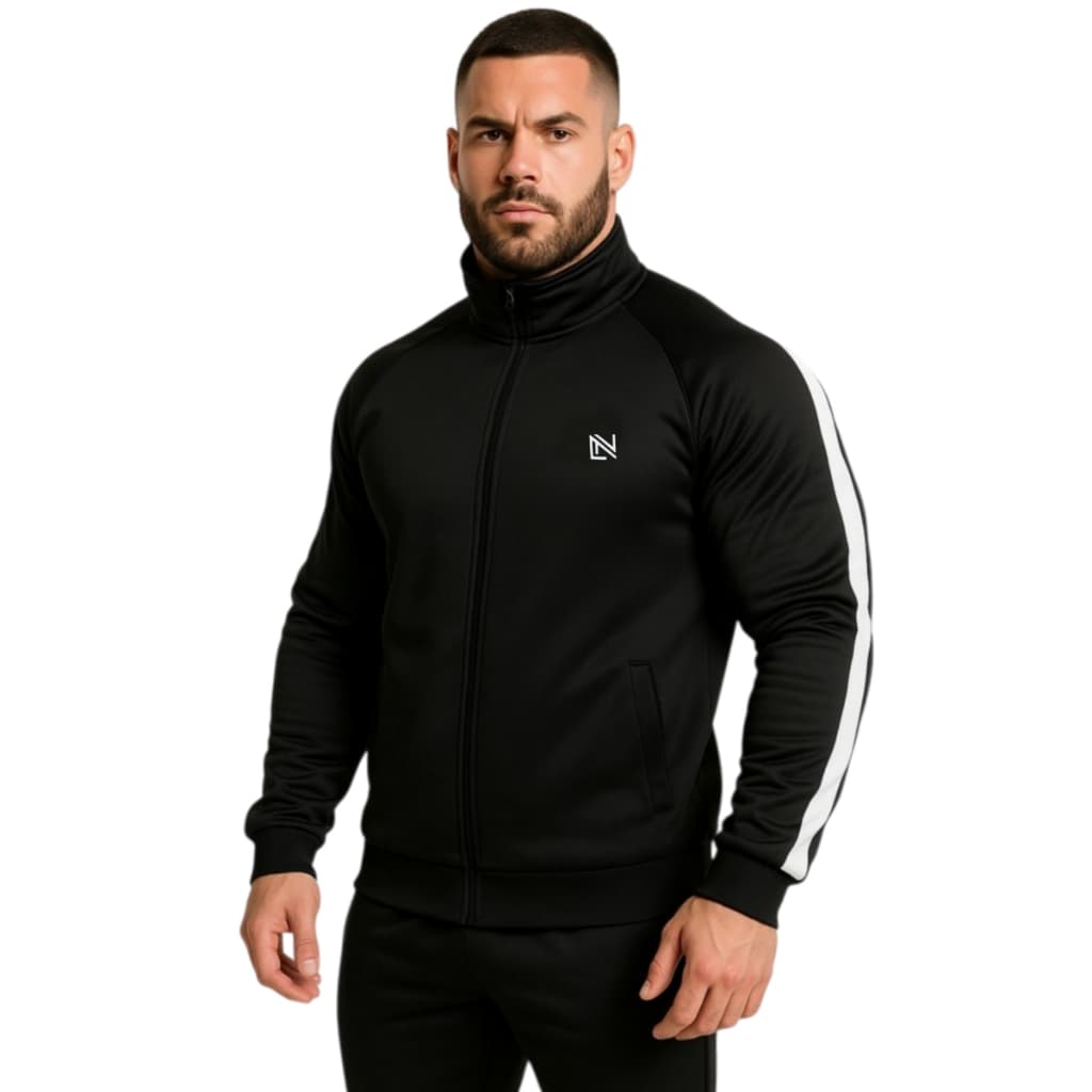 Blusa Casasco Jaqueta Masculina Academia Com zíper