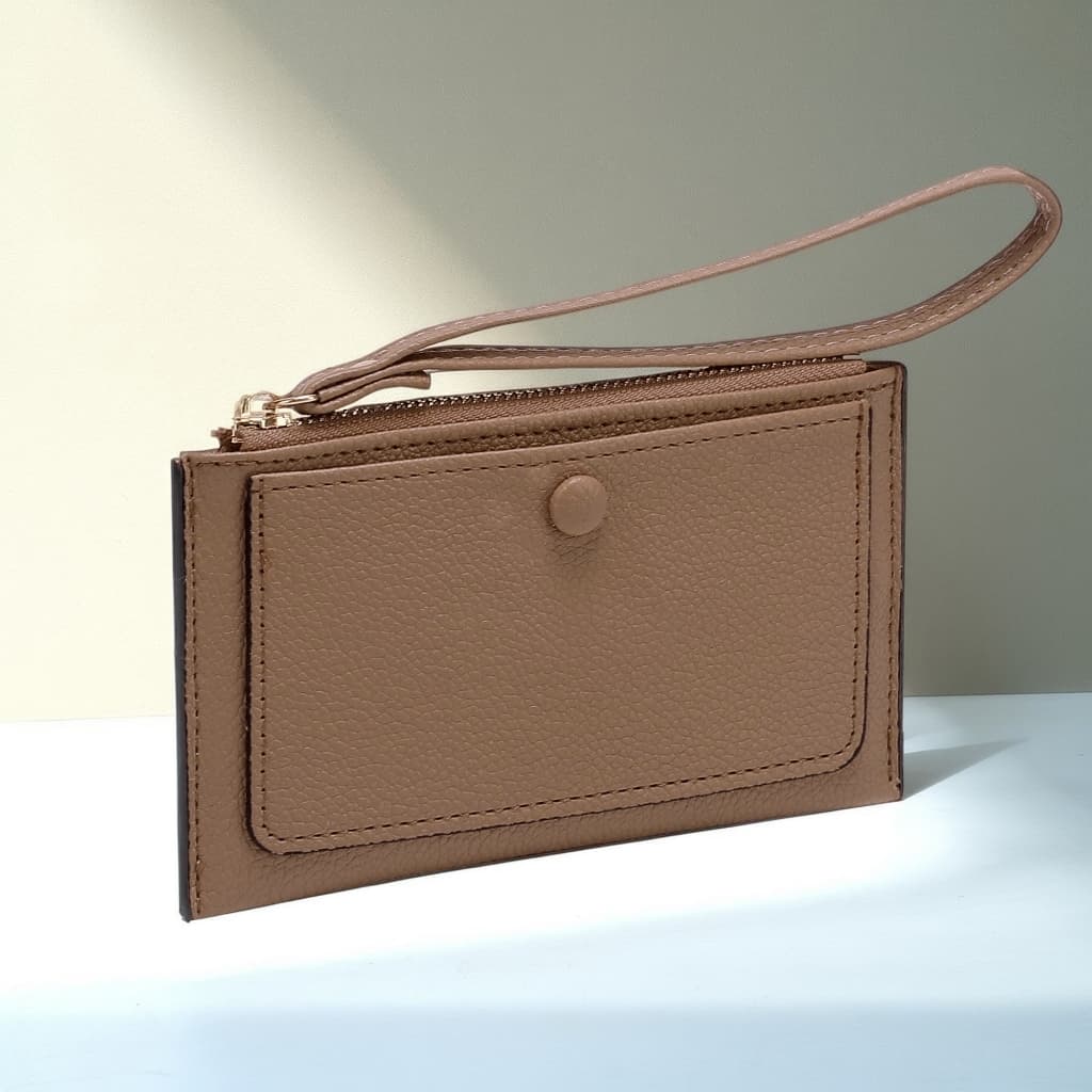 Nova Moda Mulheres De Porta-Cartões Mini Carteira Ferrolho Coin Purse Bolso Com Zíper LD30