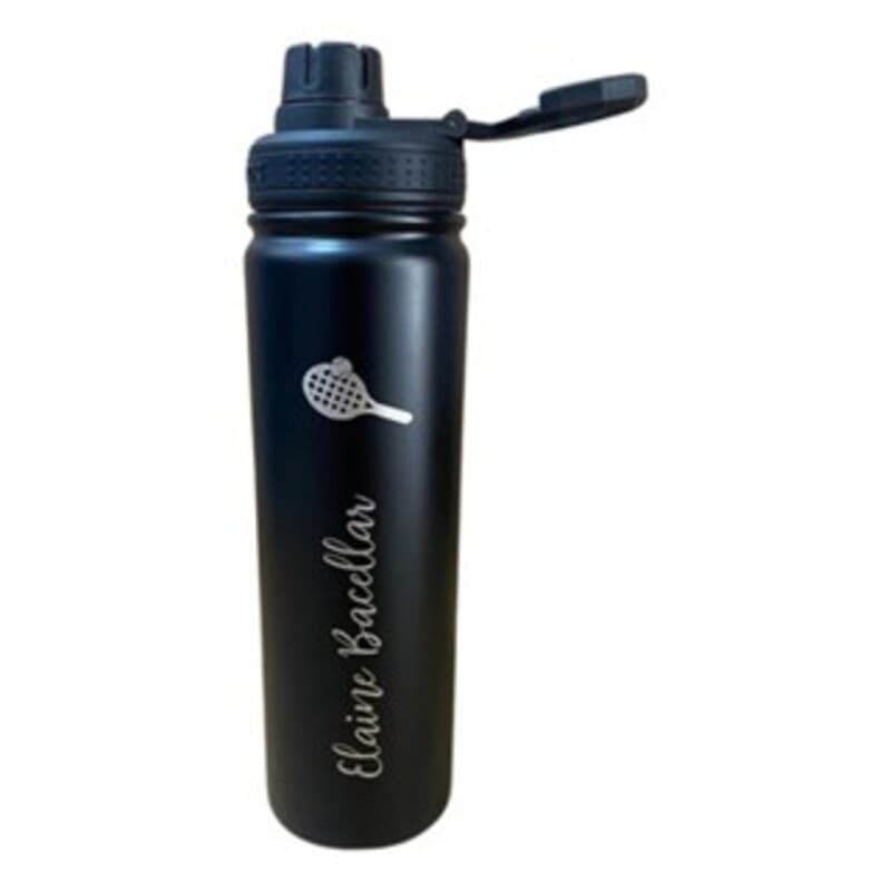 Garrafa Térmica Squeeze Personalizada C/ Seu Nome Logo 800ml