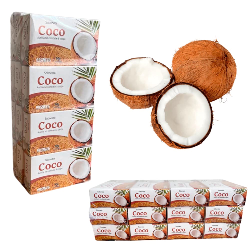 Sabonete de Coco Aromed KIT