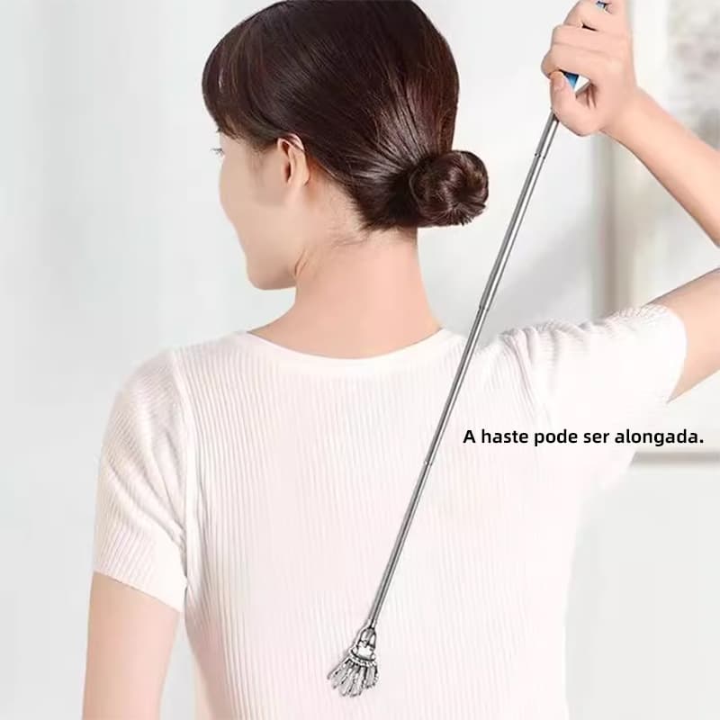 Coçador Regulável Para Costa Metal Caveira