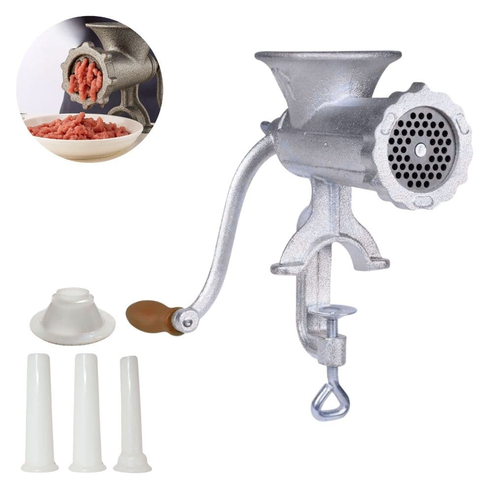 Moedor De Carne N°10 Manual De Ferro Fundido Dasshaus