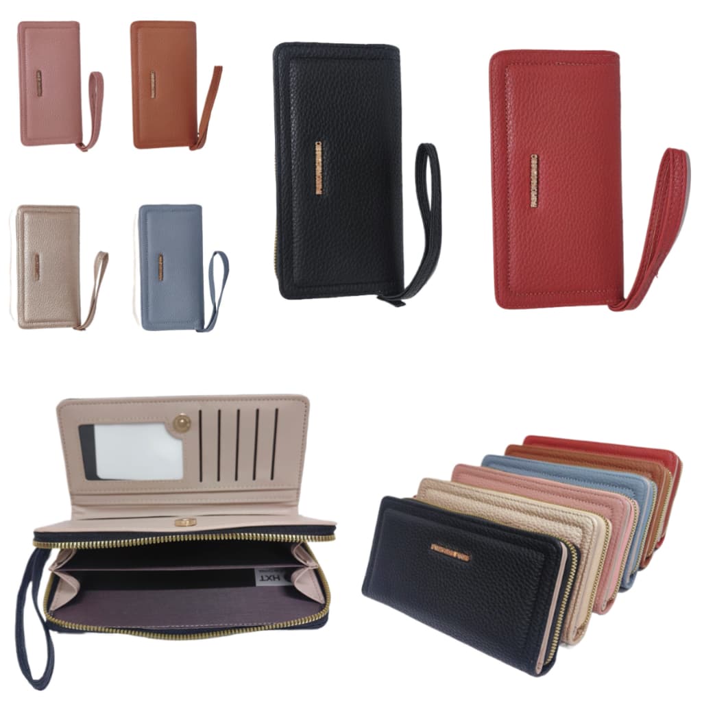 Carteira Dubra 3 em 1 Feminina Couro Sintético Porta Cartões, Notas, Identidade 8022