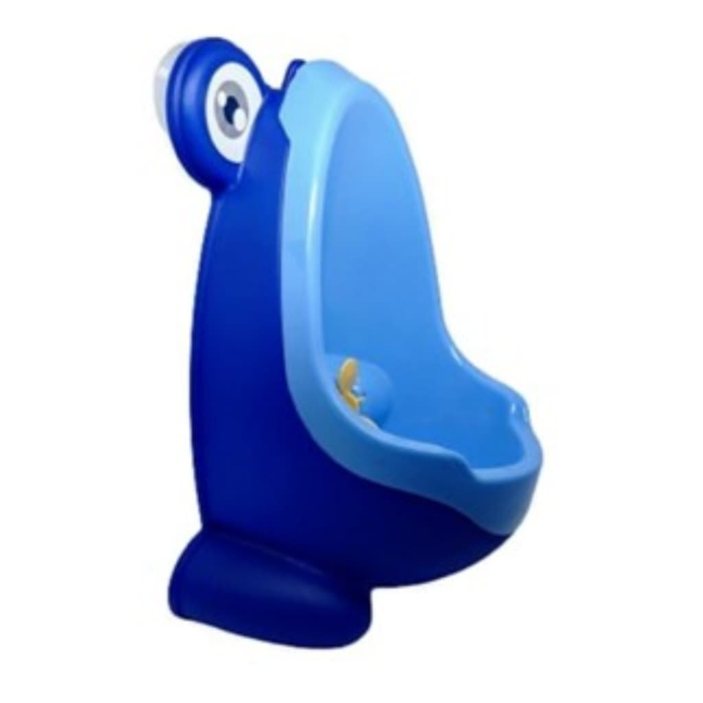 Mictório de Sapo Penico Urinol Sapo Menino Infantil AZUL/AZUL