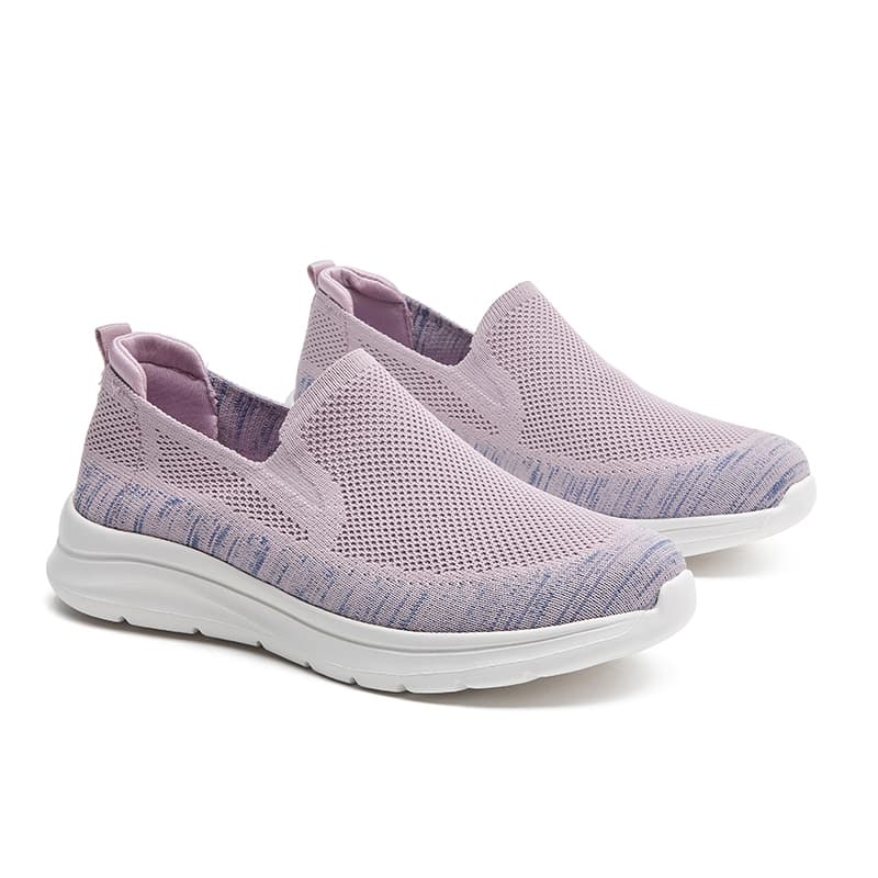 Sapatenis Sem Cadarço Tenis Meia Feminino Calce Facil Slip On Caminhada Dia Leve Trabalho