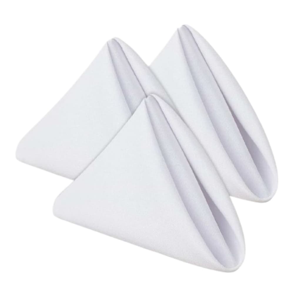 Kit 100 Guardanapo Em Tecido Oxford 40x40 Lavável Para Festa Buffet