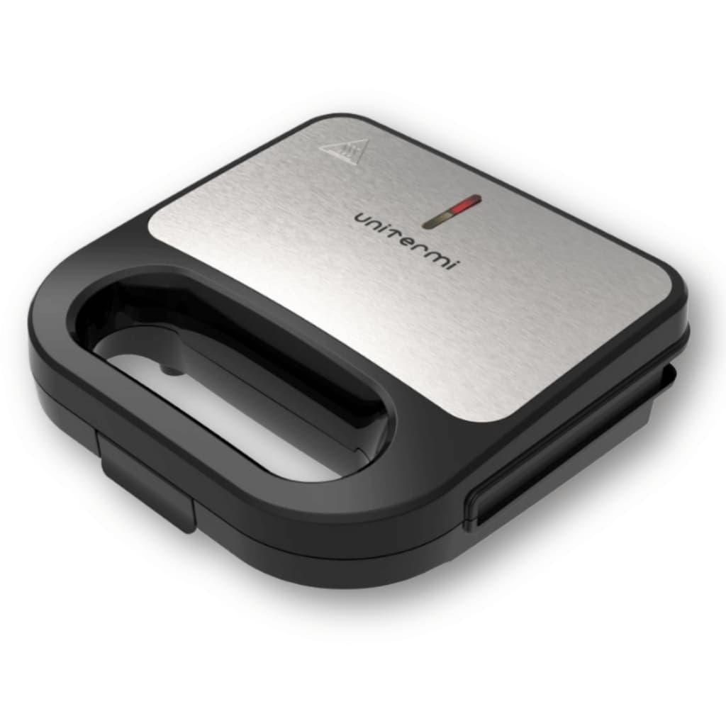 Sanduicheira 2 em 1 Grill Unitermi Chapa Antiaderente Dupla Cozinha