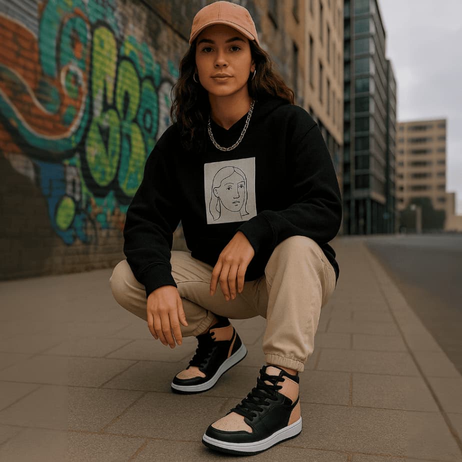 Tênis Feminino Botinha Cano Alto Casual Na Moda Skatista Promoção Treino Sola Reta