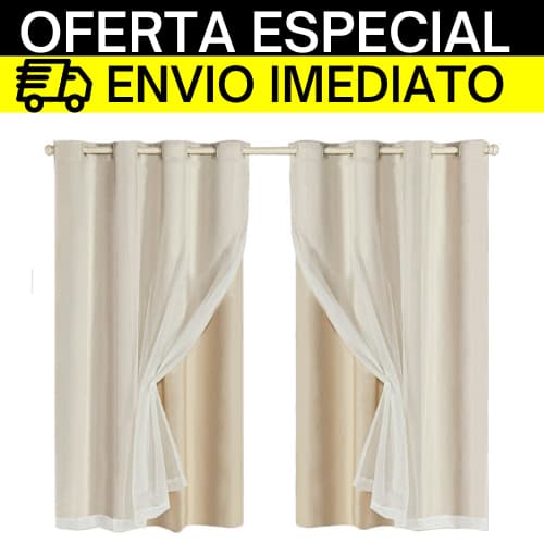 Cortina Blackout Black Out Voal Liso 2,00 x 1,40 Metros Sala Quarto Infantil Casal Para Varao Normal