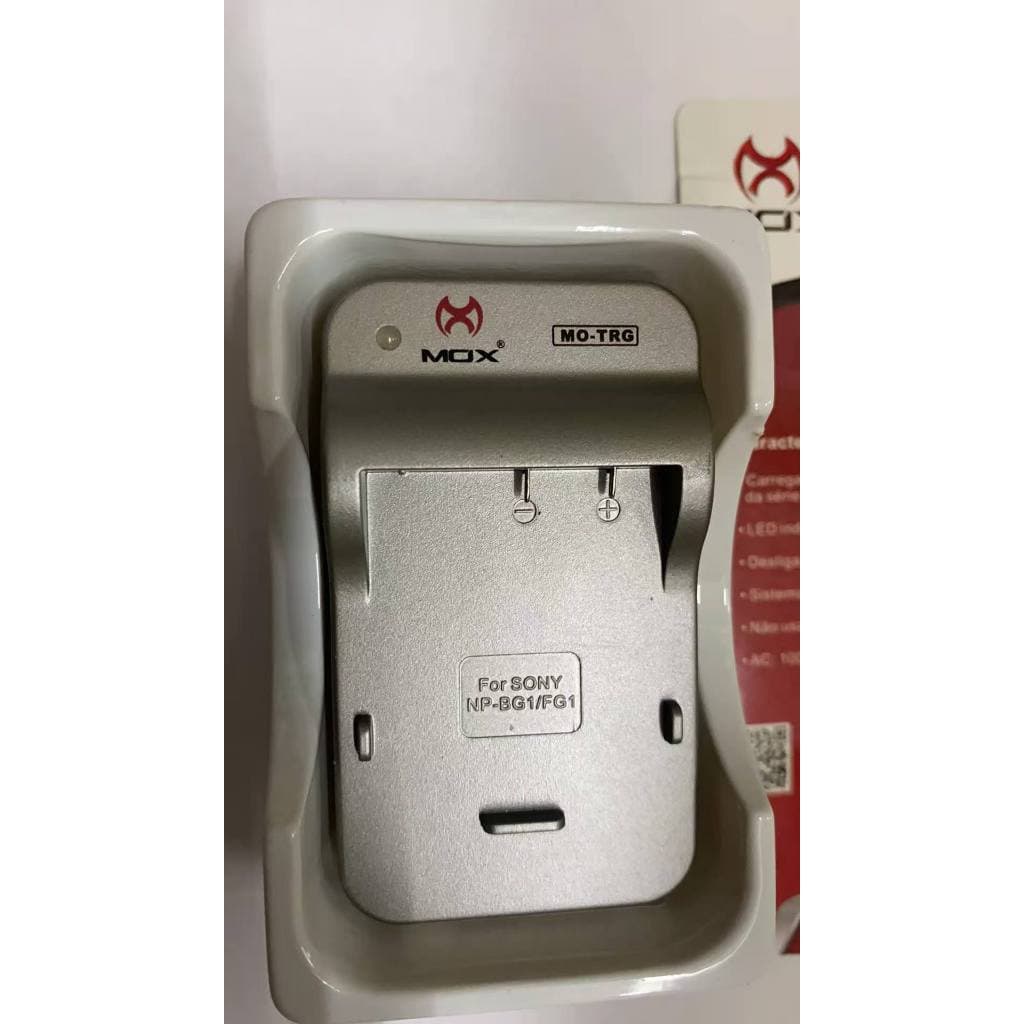 Carregador Para Baterias Mox Mo-trg Sony G Bg1 Fg1 Autostop