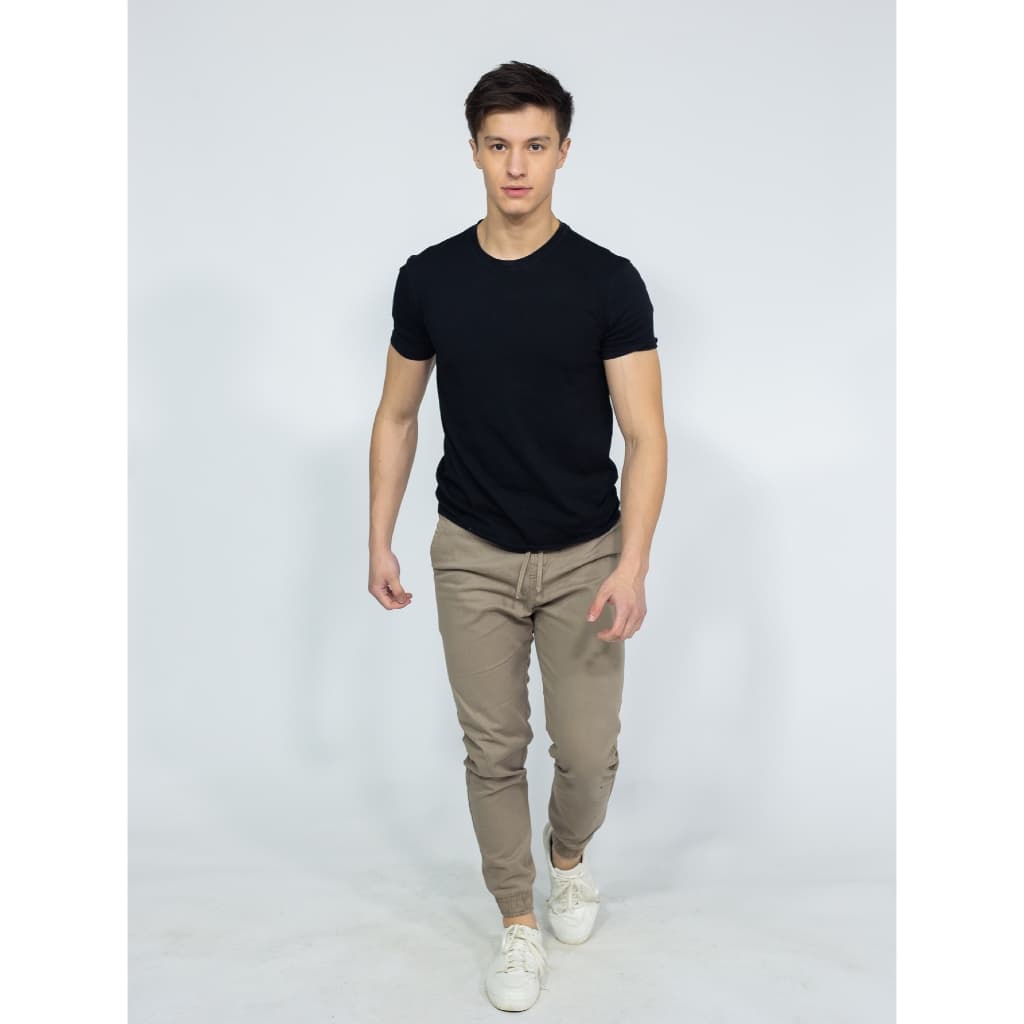 Calça Sarja Jogger Masculina Slim Com Elástico Premium - SAINT ELIAN