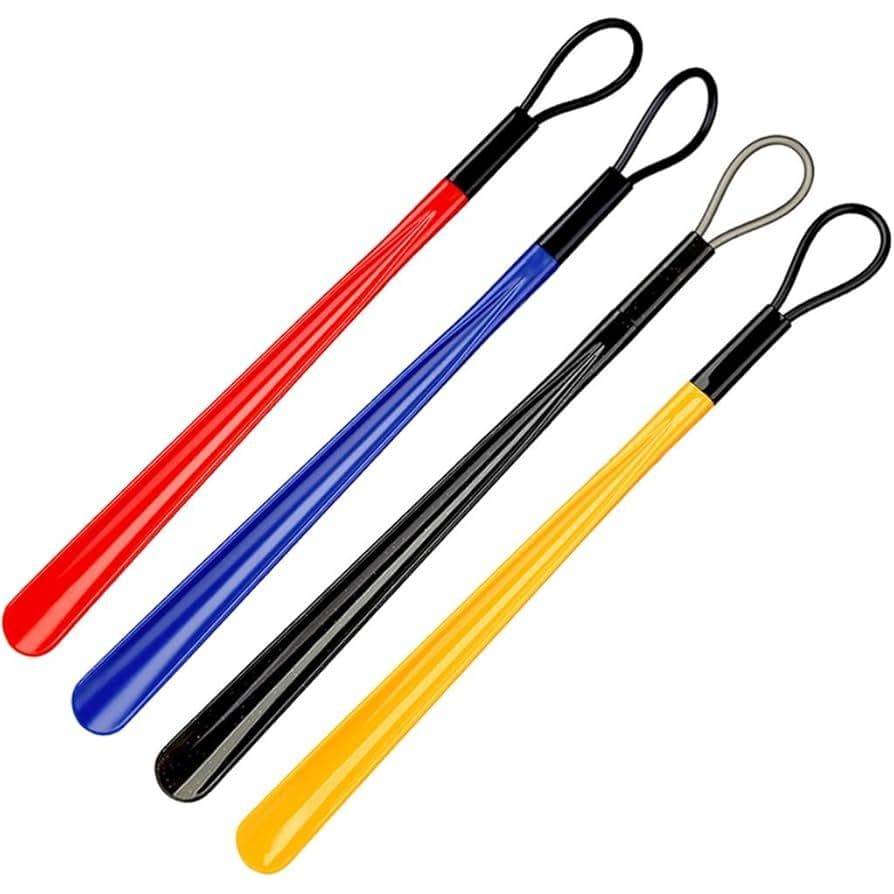 Kit 4 Calçadeira Sapato Longa 46cm Ordene Calce Fácil Tênis