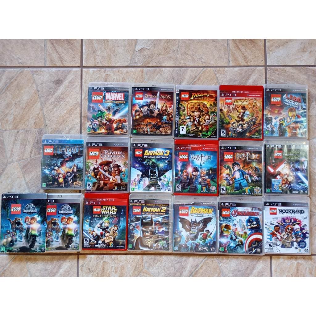 Jogos originais  Lego para PS3