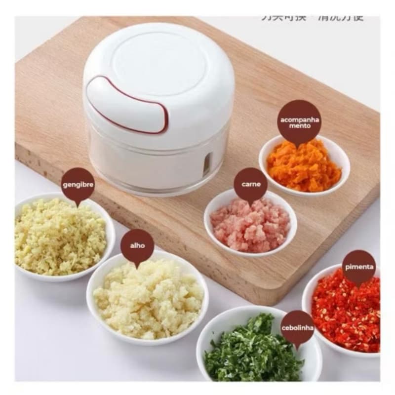 Mini Processador de Alimentos Manual