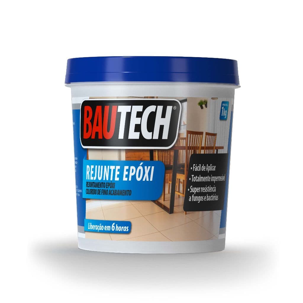 Rejunte Epóxi Bautech Cores 1kg
