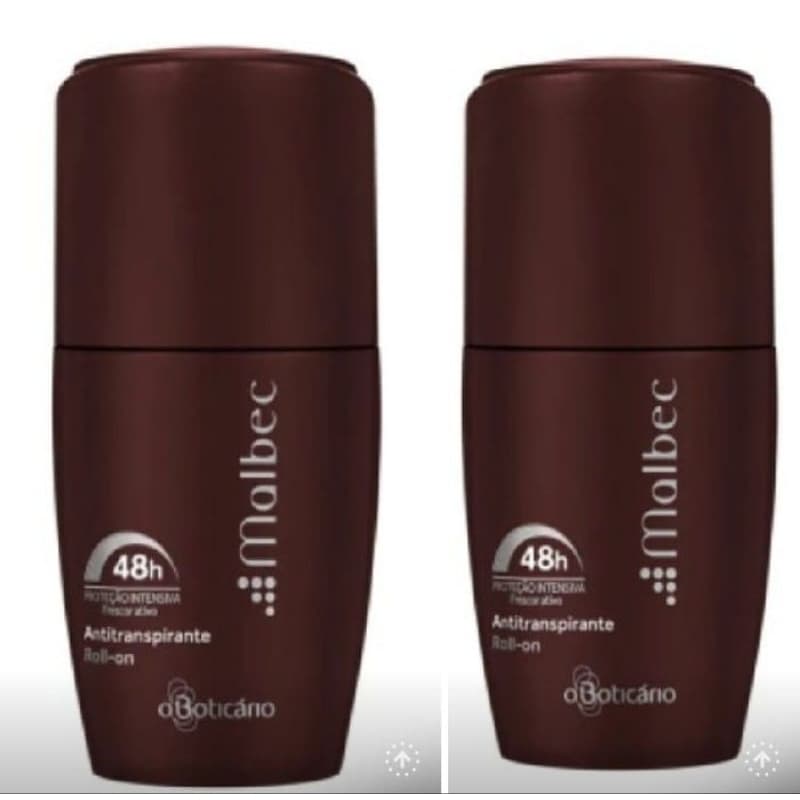 combo Desodorante Antitranspirante Roll-on Malbec 55ml