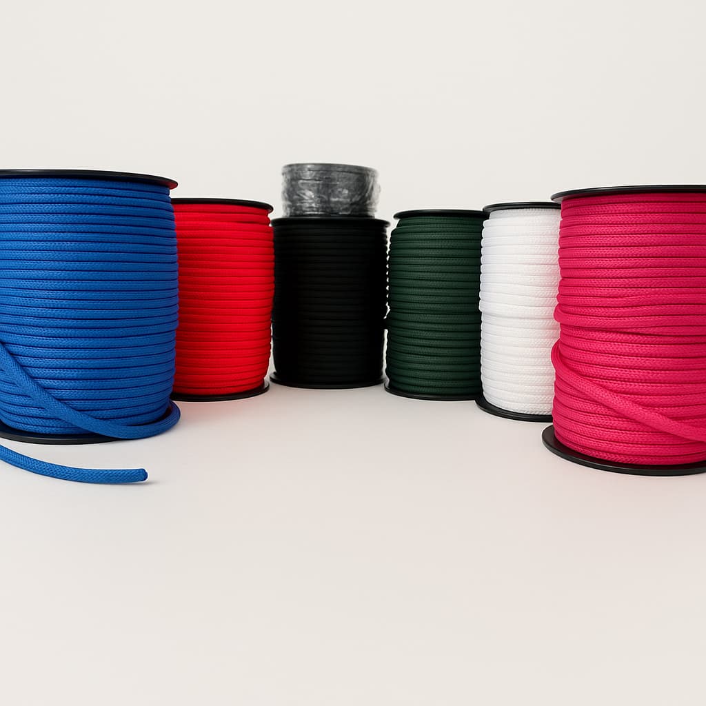 Corda Náutica 6mm Polipropileno – Rolo 100m | Fio Oco Sem Alma para Alças, Sacolas, Artesanato, DIY