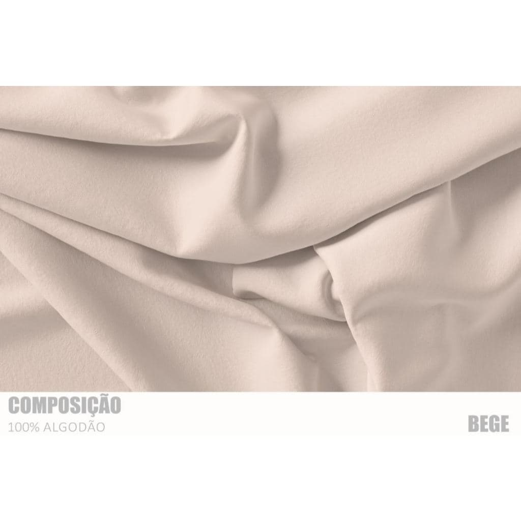 MALHA DE SUEDINE BEGE 100% ALGODÃO  - LARGURA DE 1,30MTS ( 1X1,30 MTS )