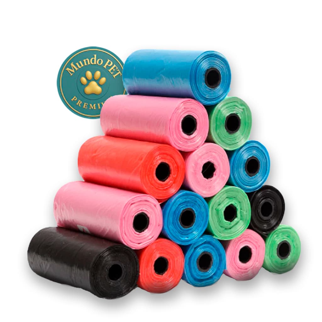 Refil Cata Coco Sacolas 225 Saquinhos Biodegradável Prático Para Pet Saco Cata Caca Refil Cata Caca