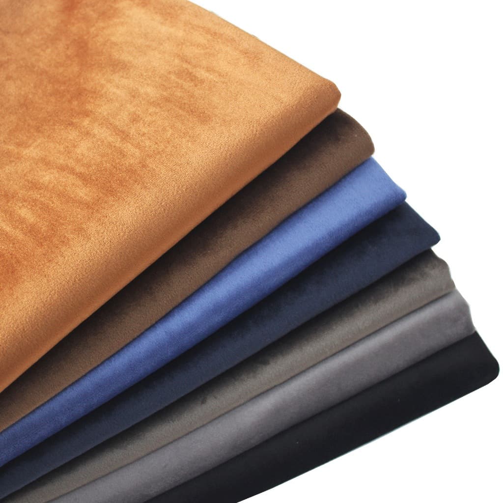 URATECIDOS Kit 4m Tecido Suede Veludo Premium Liso Para Sofá Decoração 4M X 1,40m