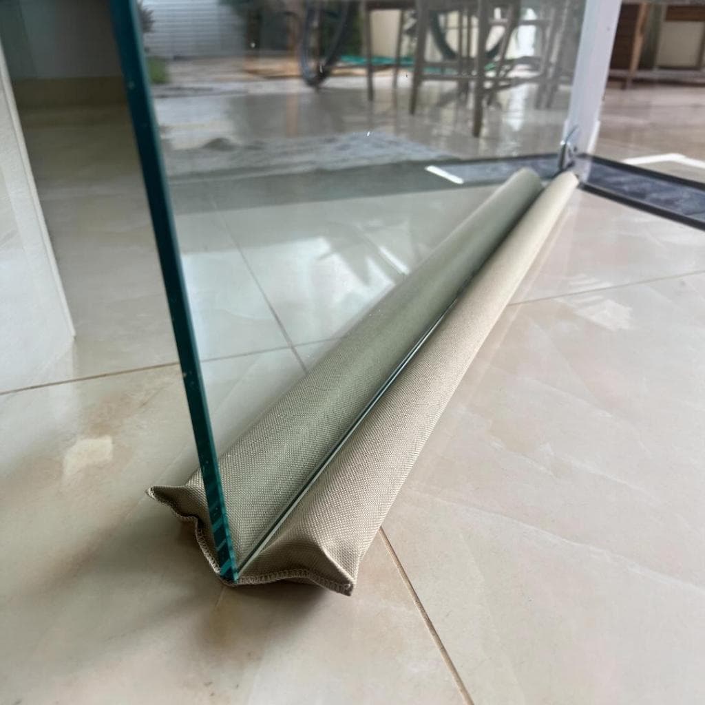 Veda Porta Anti Poeira Insetos Protetor Porta Impermeável Preto Marrom Cinza Bege 80 cm