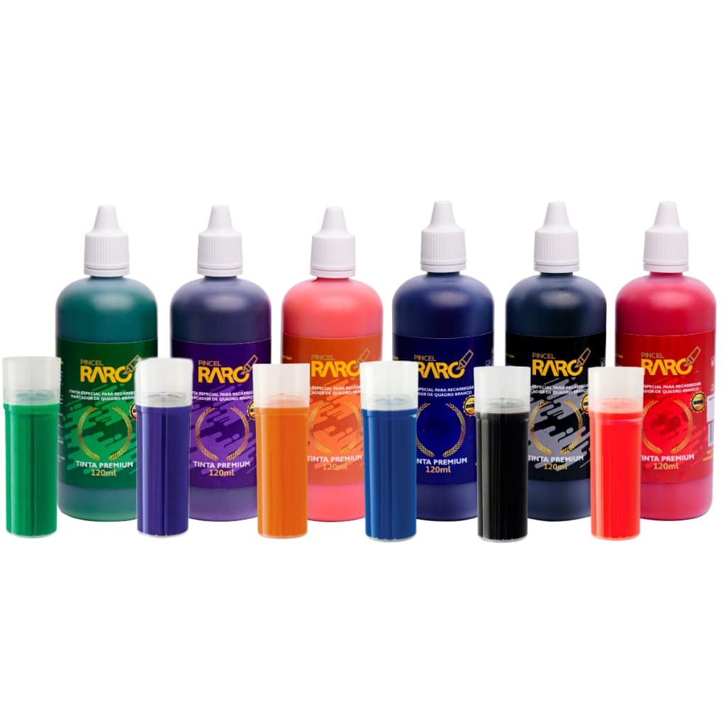 Tinta Caneta Pincel Marcador Quadro Branco 120ml Premium