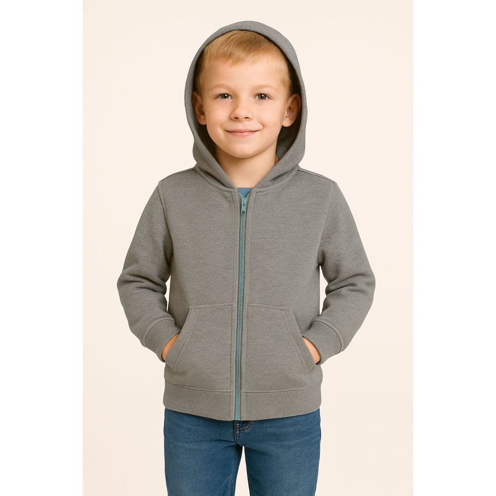 Jaqueta Infantil Colegial Cinza - Envio Rápido!