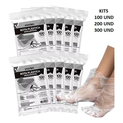 BOTA PLÁSTICA PCT 100UND - 100-200-300