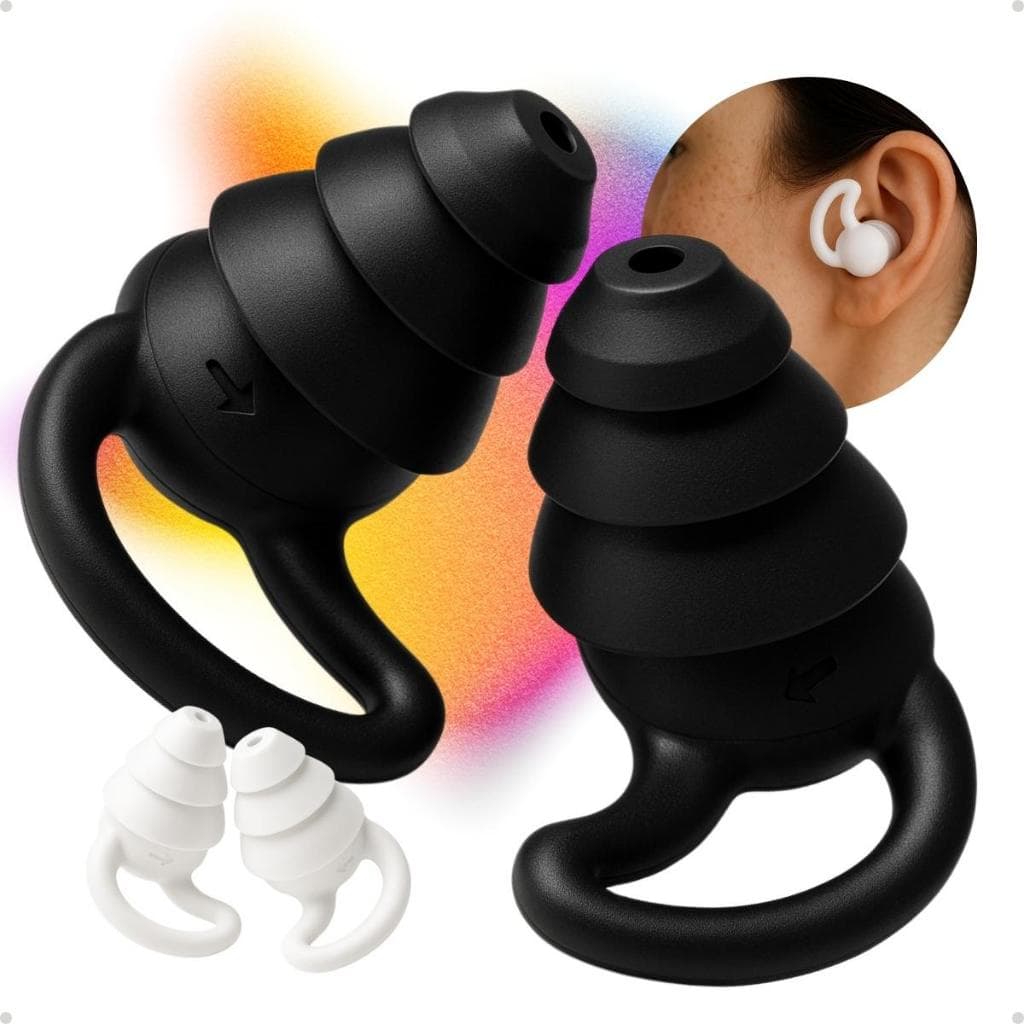 Tampão De Ouvido Protetor Auricular Dormir Natação Antiruído