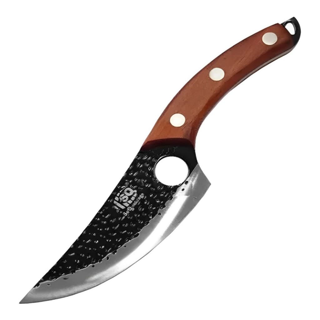 Faca Churrasco Lamina Artesanal Desossar Carne Peixe Camping