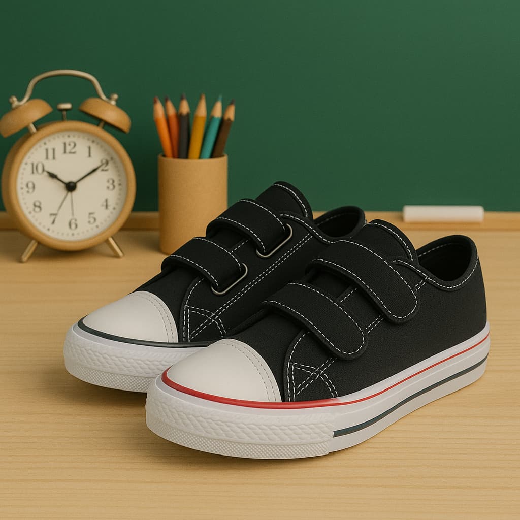 Tênis seguro Infantil N°18 ao 36 Carrapicho Velcro confort criança menino menina