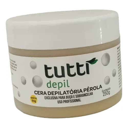Cera Depilatoria Perola Buço / Sobrancelha 250g + 50g Gratis