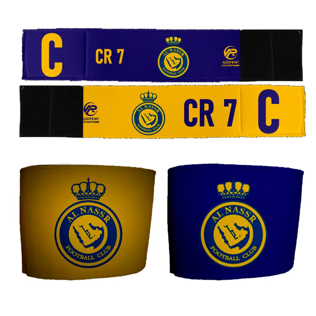 FAIXA DE CAPITÃO CR7