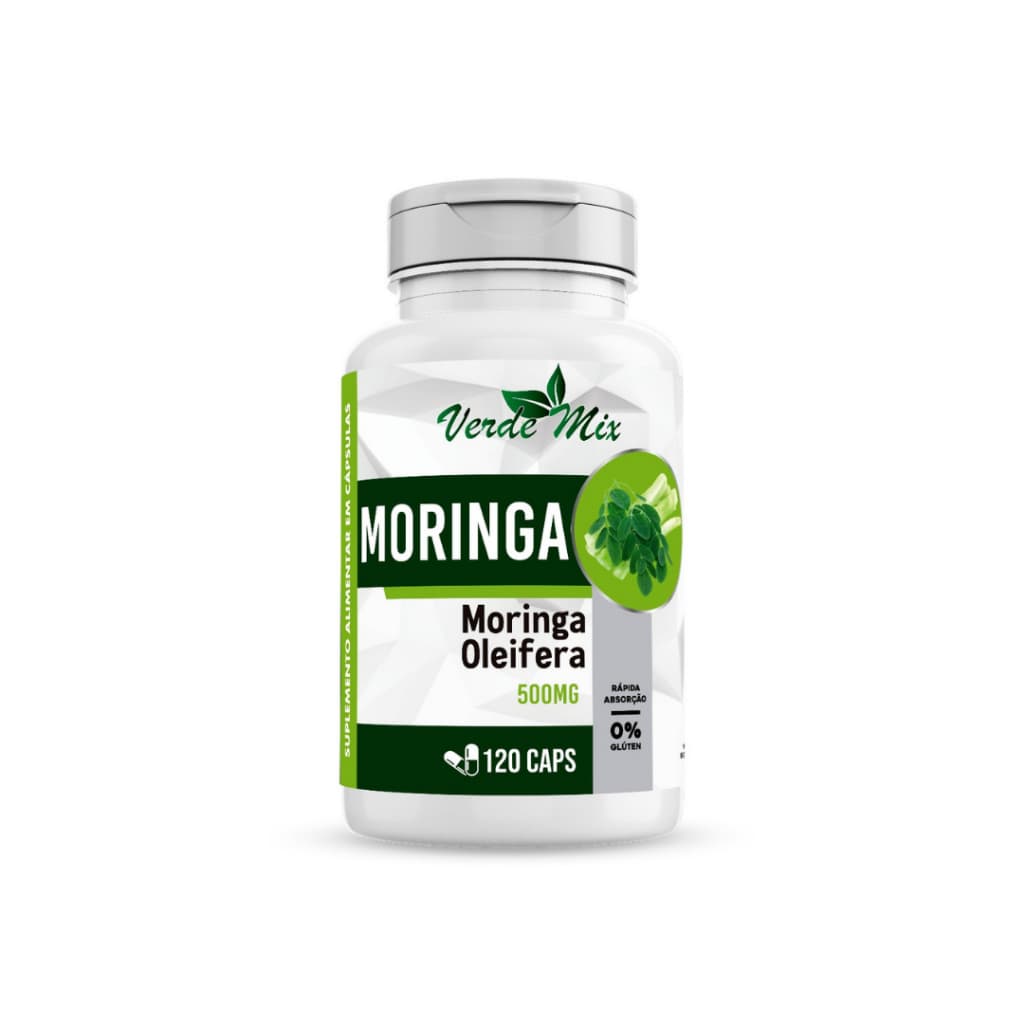 Moringa em cápsulas - Suplemento alimentar Moringa Oliefera, Árvore da vida, Baqueta
