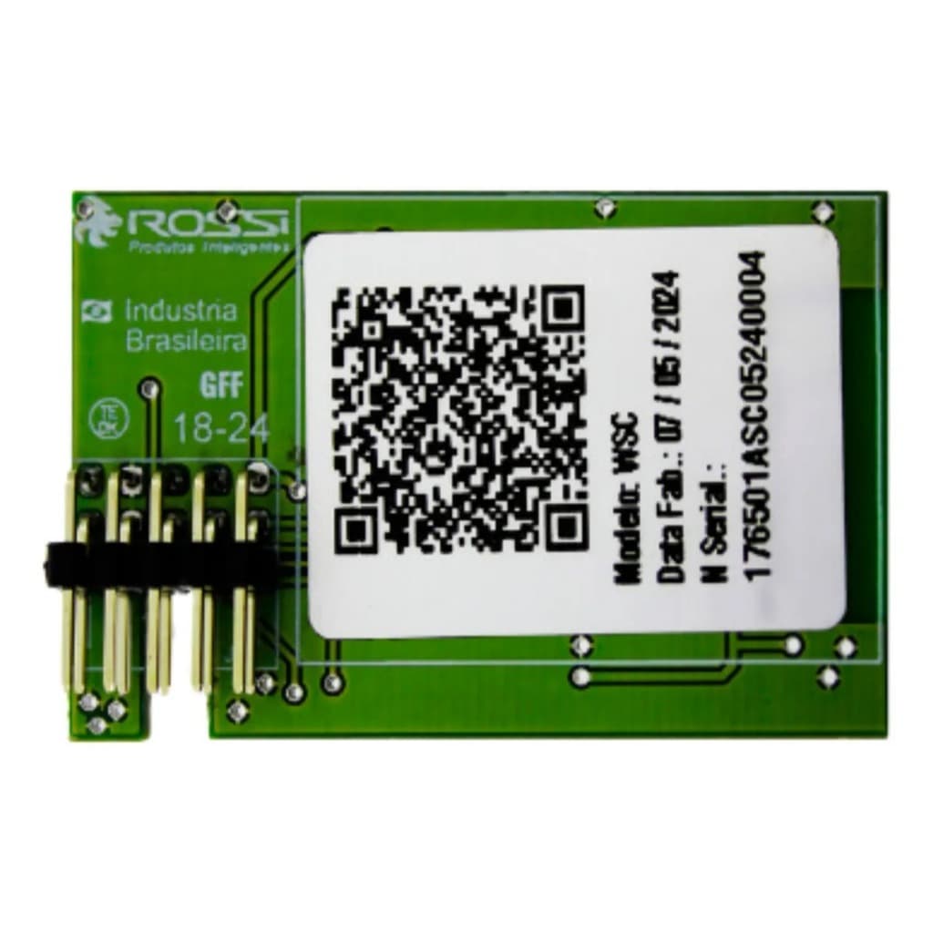 Módulo Wifi Simply Connect P/ Automatizadores Motor Rossi Cor Verde