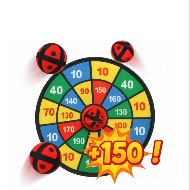 Jogo De Dardos Profissional 36Cm Kit Dardos Tiro Ao Alvo Grande